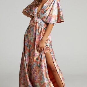 Showpo Vibrant Floral Maxi Dress